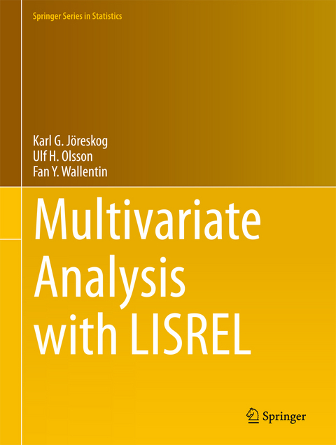 Multivariate Analysis with LISREL - Karl G. Jöreskog, Ulf H. Olsson, Fan Y. Wallentin