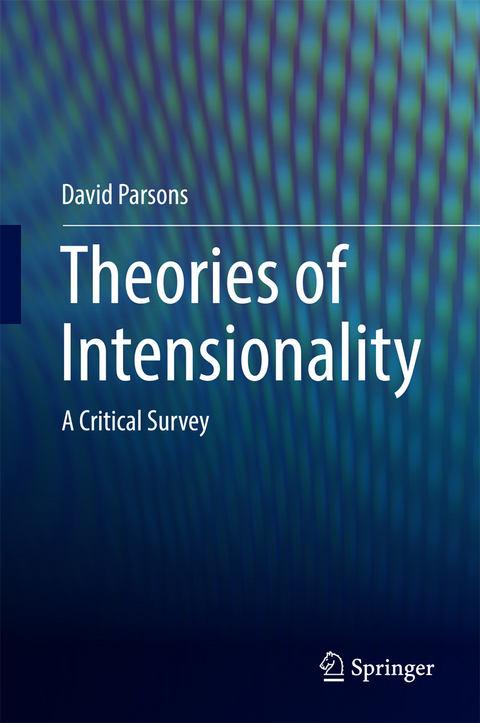 Theories of Intensionality - David Parsons