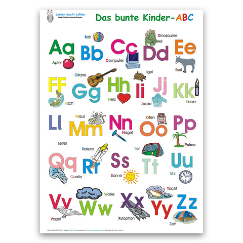 Das bunte Kinder-ABC, 11 Teile - Helga Momm