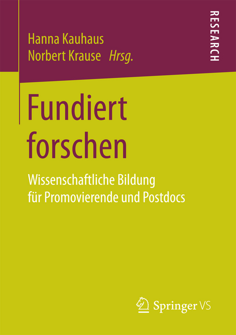 Fundiert forschen - 