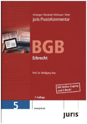 juris Praxiskommentar BGB Gesamtausgabe / Erbrecht - 