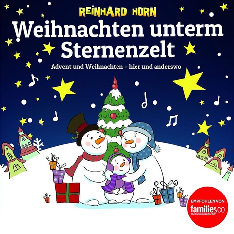 Weihnachten unterm Sternenzelt, 1 Audio-CD - Reinhard Horn