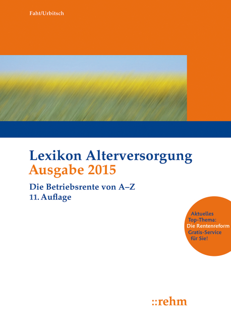 Lexikon Altersversorgung 2015