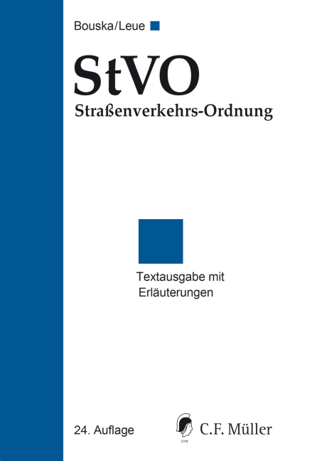 StVO Straßenverkehrs-Ordnung - 