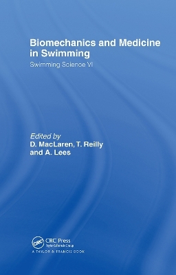 Biomechanics and Medicine in Swimming V1 - 