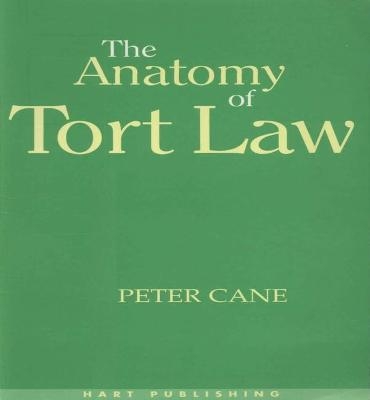 The Anatomy of Tort Law - Professor Peter Cane