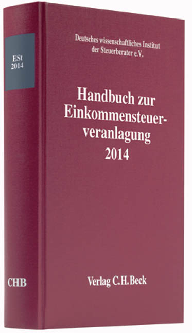 Handbuch zur Einkommensteuerveranlagung 2014 - 