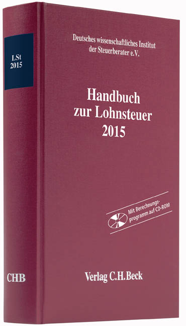 Handbuch zur Lohnsteuer 2015 - 