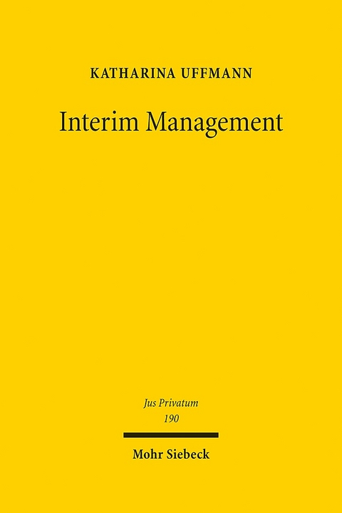 Interim Management - Katharina Uffmann