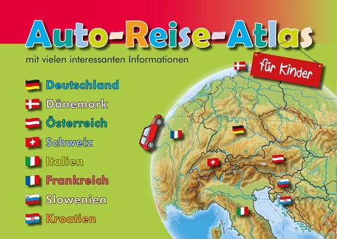 Auto-Reise-Atlas für Kinder