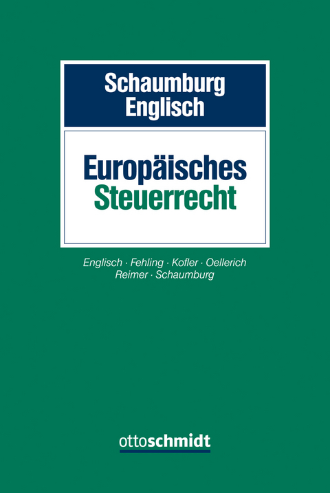 Europäisches Steuerrecht - 