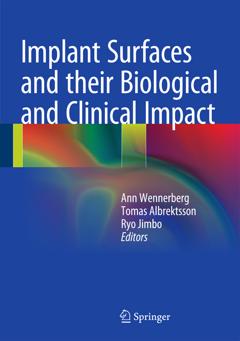 Implant Surfaces and their Biological and Clinical Impact - 