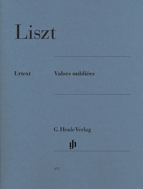 Franz Liszt - Valses oubliées - 