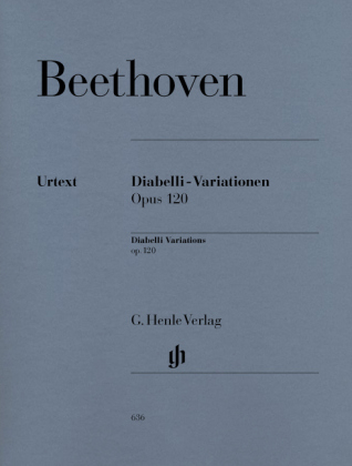 Diabelli-Variationen op.120, Klavier - Ludwig van Beethoven