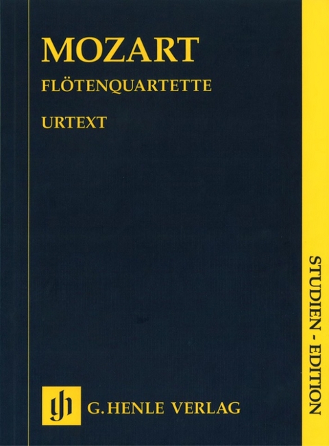 Wolfgang Amadeus Mozart - Flötenquartette für Flöte, Violine, Viola und Violoncello - 