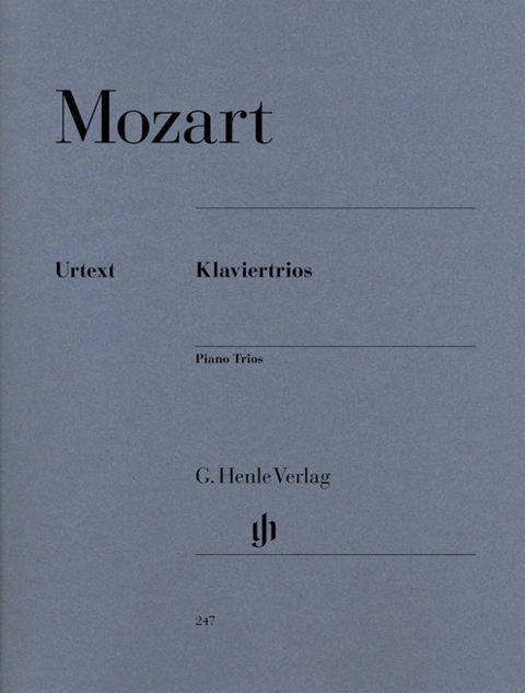 Wolfgang Amadeus Mozart - Klaviertrios - 