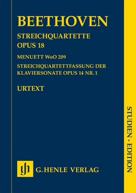 Ludwig van Beethoven - Streichquartette Opus 18 - 