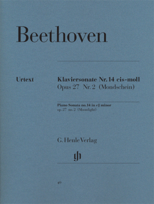 Klaviersonate cis-Moll op.27/2 (Mondschein-Sonate) - Ludwig van Beethoven