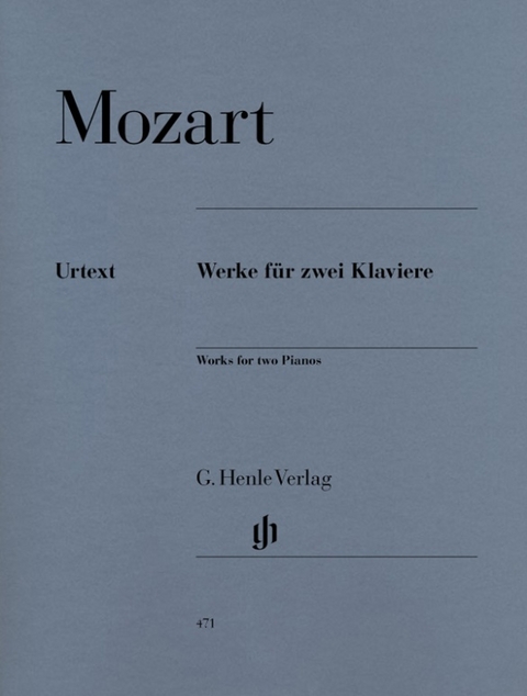 Wolfgang Amadeus Mozart - Werke für zwei Klaviere - 