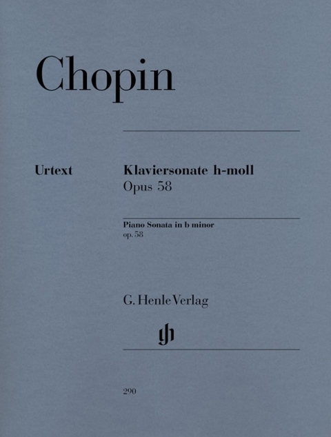 Frédéric Chopin - Klaviersonate h-moll op. 58 - 