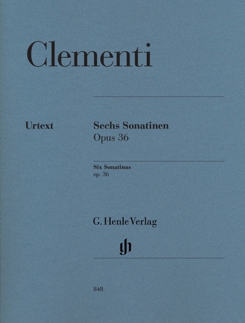 Muzio Clementi - Sechs Klaviersonatinen op. 36 - 