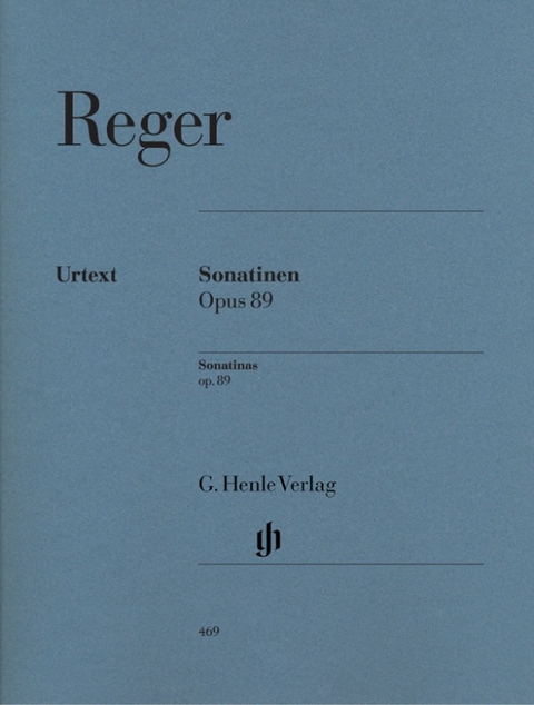 Max Reger - Klaviersonatinen op. 89 - 