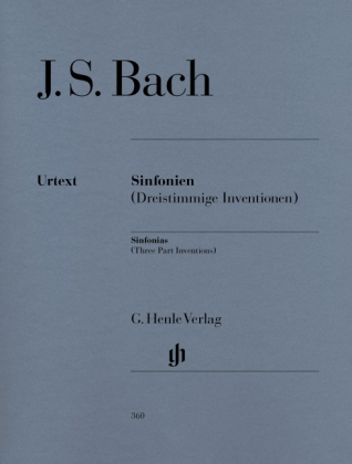 Sinfonien BWV 787-801, Klavier - Johann Sebastian Bach