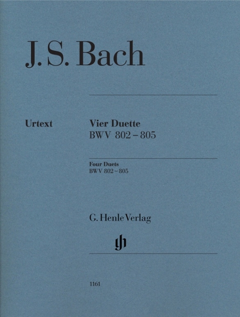 Johann Sebastian Bach - Vier Duette BWV 802-805 - 