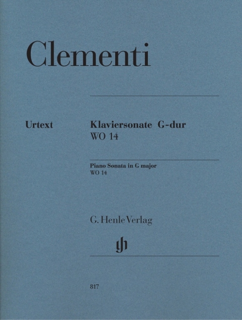 Muzio Clementi - Klaviersonate G-dur WO 14 - 