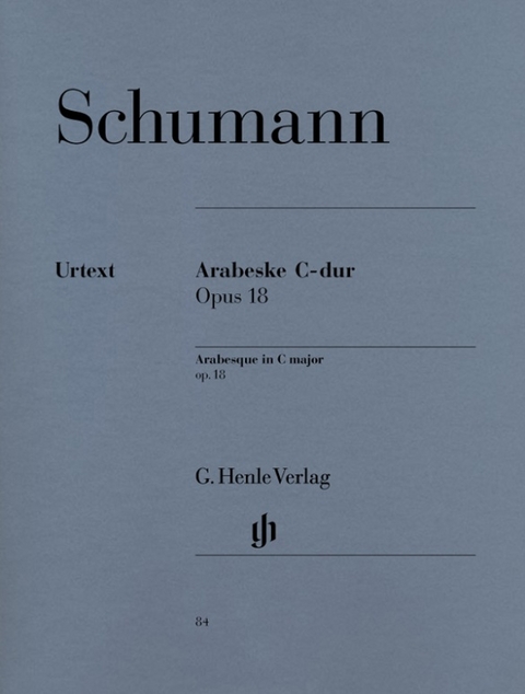 Robert Schumann - Arabeske C-dur op. 18 - 