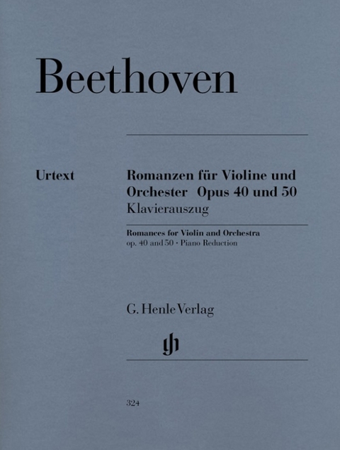 Ludwig van Beethoven - Violinromanzen G-dur op. 40 und F-dur op. 50 - 