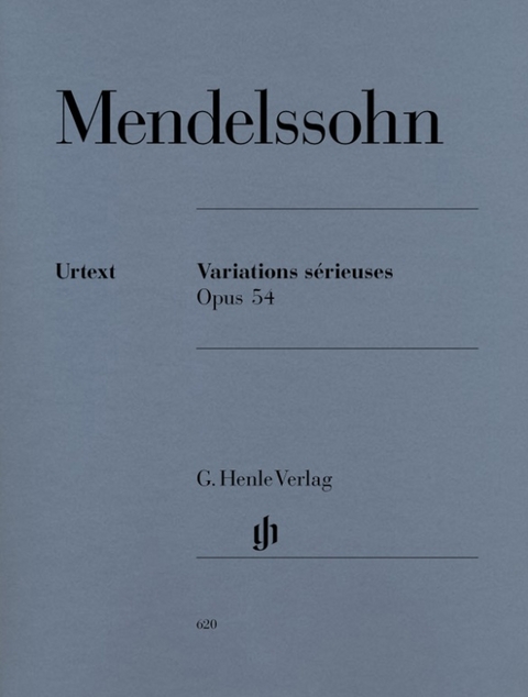 Felix Mendelssohn Bartholdy - Variations sérieuses op. 54 - 