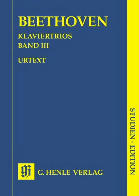 Ludwig van Beethoven - Klaviertrios, Band III - 