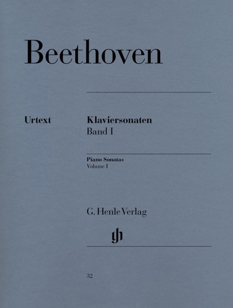 Ludwig van Beethoven - Klaviersonaten, Band I - 