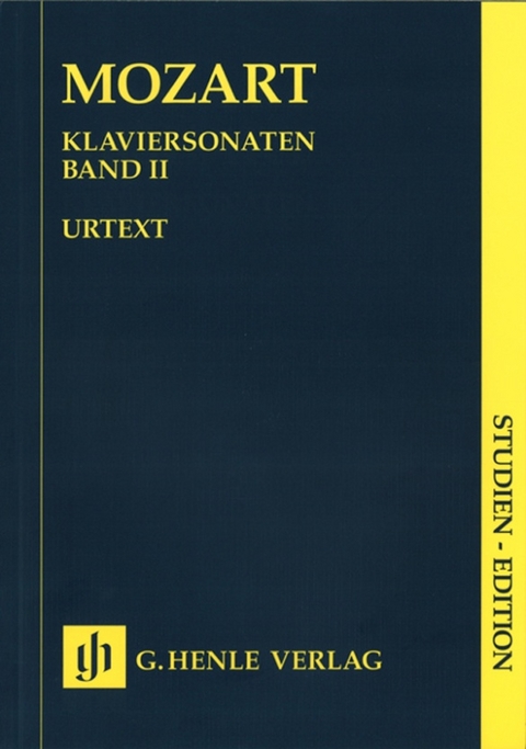 Wolfgang Amadeus Mozart - Klaviersonaten, Band II - 