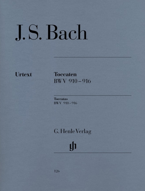 Johann Sebastian Bach - Toccaten BWV 910-916 - 