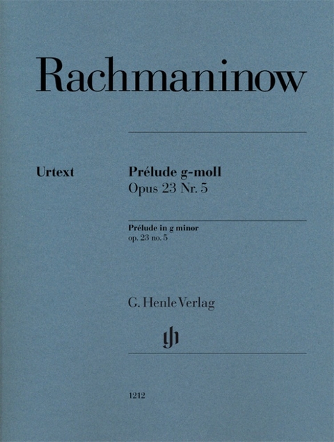 Sergej Rachmaninow - Prélude g-moll op. 23 Nr. 5 - 