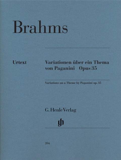 Johannes Brahms - Paganini-Variationen op. 35 - 