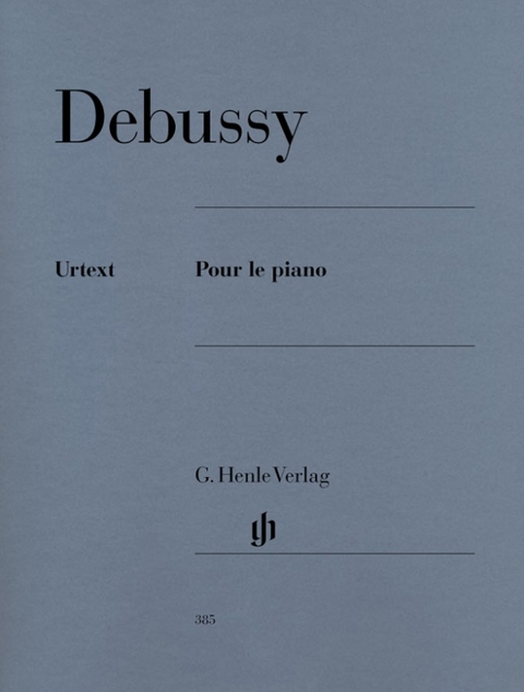 Claude Debussy - Pour le piano - 