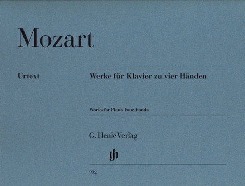 Wolfgang Amadeus Mozart - Werke für Klavier zu vier Händen - 