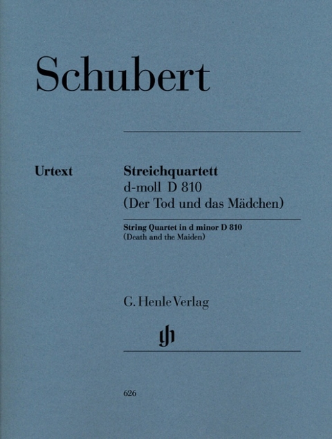 Franz Schubert - Streichquartett d-moll D 810 (Der Tod und das Mädchen) - 