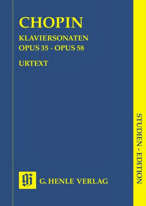 Frédéric Chopin - Klaviersonaten op. 35 und op. 58 - 