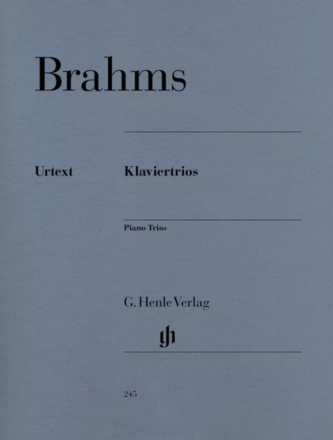 Johannes Brahms - Klaviertrios - 