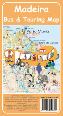 Madeira Bus and Touring Map - David Brawn