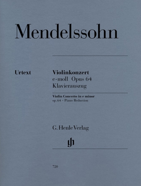 Felix Mendelssohn Bartholdy - Violinkonzert e-moll op. 64 - 