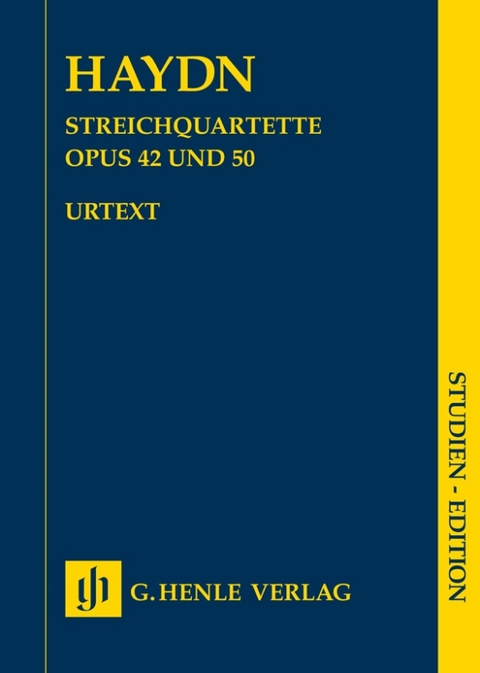 Joseph Haydn - Streichquartette Heft VI op. 42 und op. 50 (Preußische Quartette) - 