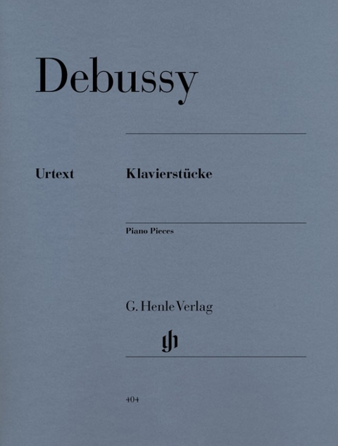 Claude Debussy - Klavierstücke - 