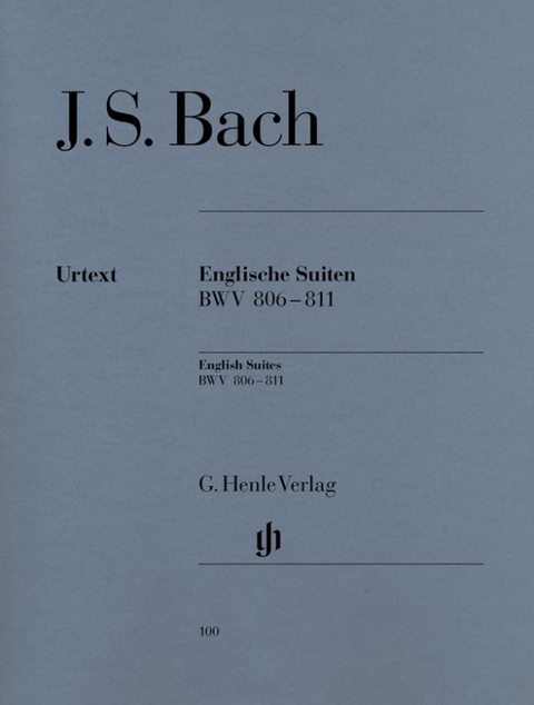 Johann Sebastian Bach - Englische Suiten BWV 806-811 - 