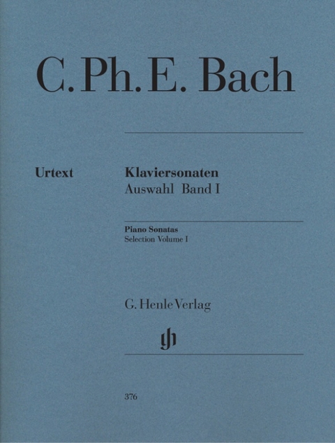 Carl Philipp Emanuel Bach - Klaviersonaten, Auswahl, Band I - 