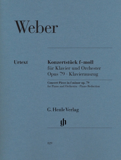 Carl Maria von Weber - Konzertstück f-moll op. 79 für Klavier und Orchester - 